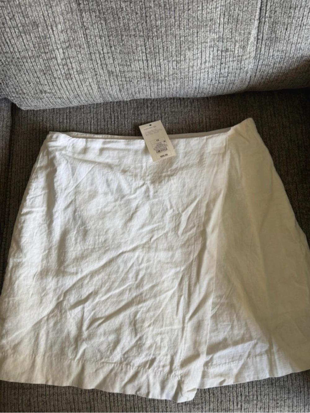 a new day White A-Line Cotton Skirt
